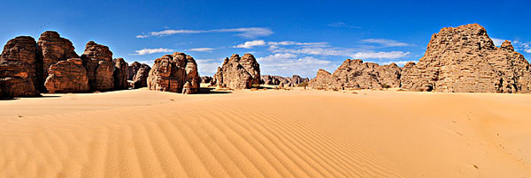 阿杰尔高原,国家公园,世界遗产,区域,阿尔及利亚,撒哈拉沙漠,北非