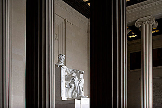林肯纪念堂,华盛顿特区,美国,雕刻师,切斯特,法国,建筑师,熏肉