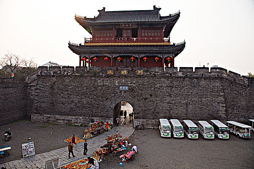 荆州古城墙瓮城