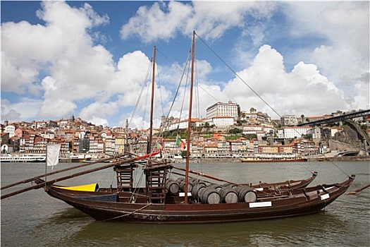 河,风景,老城,波尔图,葡萄牙