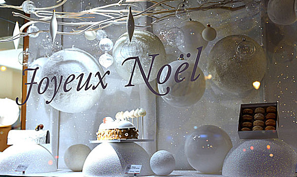 法国,巴黎,圣诞节,窗户,大,糖果店,正面,卢森堡,花园
