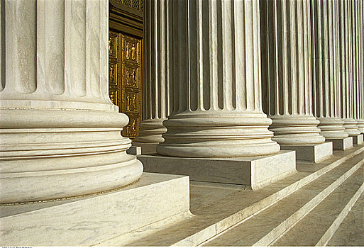 柱子,青铜,门,美国最高法院,华盛顿,华盛顿特区,美国