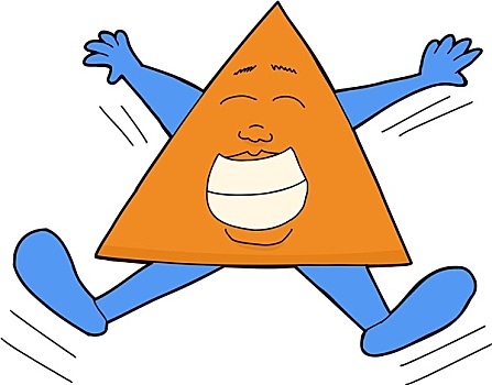 高兴,三角形