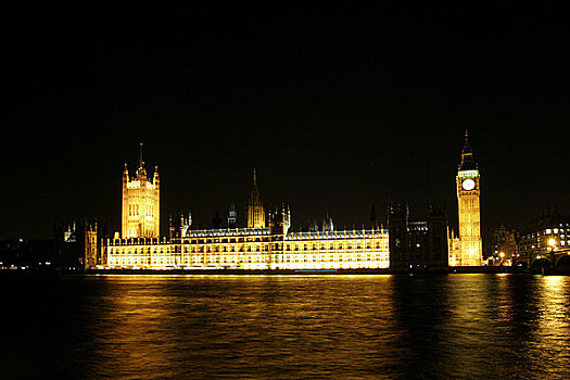 英格兰,伦敦,威斯敏斯特,议会大厦,泰晤士河