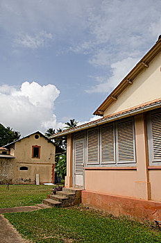 法属圭亚那,岛屿,房子,流放地