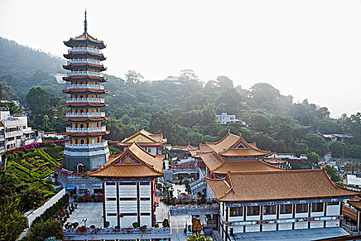 中国,香港,西部,寺院