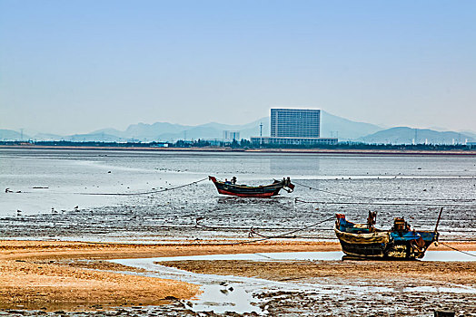 辽宁省盖州市渤海湾自然景观