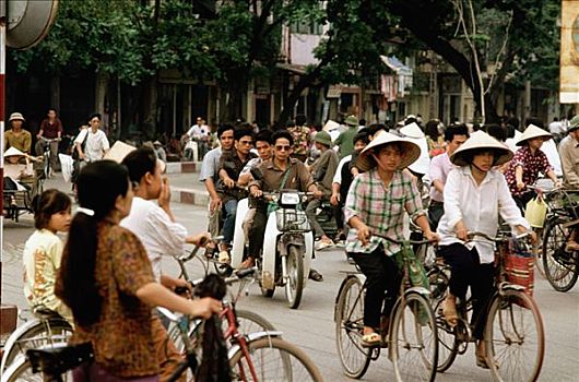 越南,河内,交通,街道