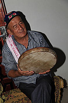 维吾尔族手鼓