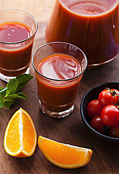 西红柿,橙汁,成分