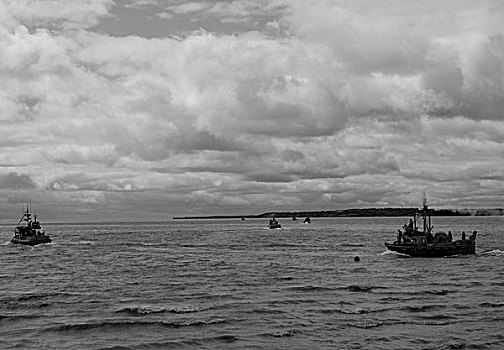 渔船,出海,阿拉斯加,美国