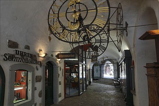 钟表匠,通道,上奥地利州,奥地利,欧洲