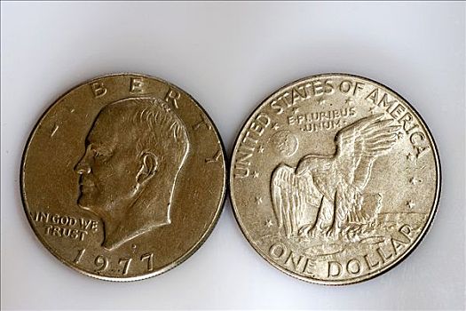 美洲,1美元,硬币
