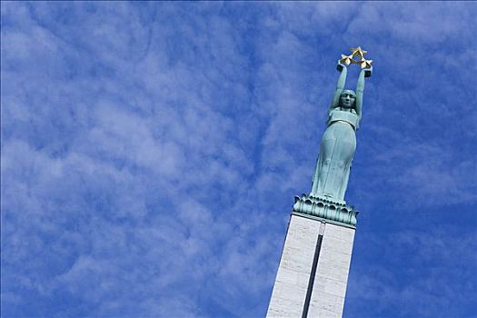 自由,纪念建筑,里加,地区,拉脱维亚