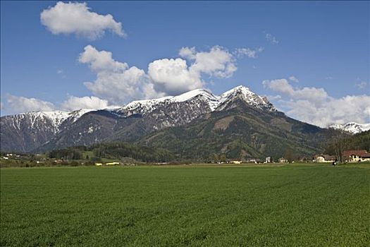 山丘,艾森埃尔茨,阿尔卑斯山,施蒂里亚,奥地利,欧洲