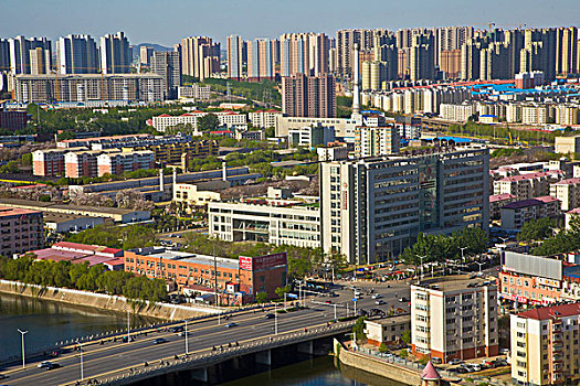 秦皇岛,汤河,河流,建筑,住宅