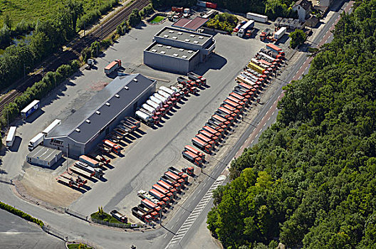 法国,塞纳河,俯视,卡车