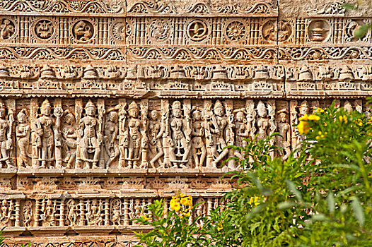 石刻,雕塑,印度,庙宇,史托格,拉贾斯坦邦,亚洲