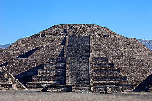墨西哥,月亮金字塔,前哥伦布时期,考古,特奥蒂瓦坎,世界遗产