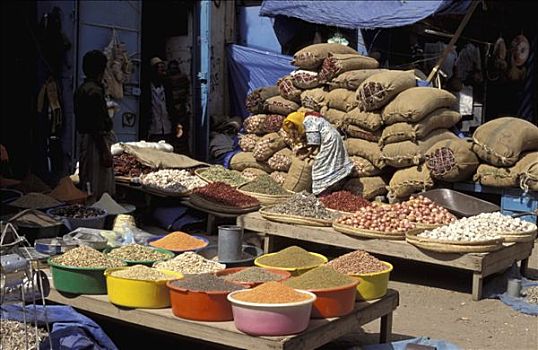 也门,露天市场