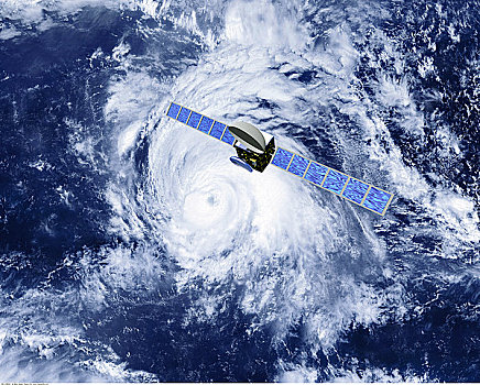 飓风,卫星