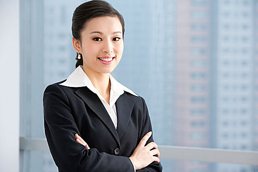 商務女性肖像