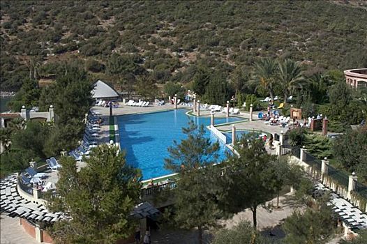 土耳其,库萨达斯,酒店,游泳池