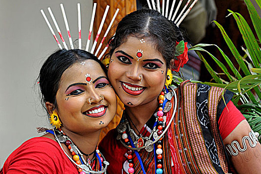 奥里萨帮,跳舞,不同,艺术家,拿,靠近,德里,民族舞,工艺品,很多,有趣,北印度