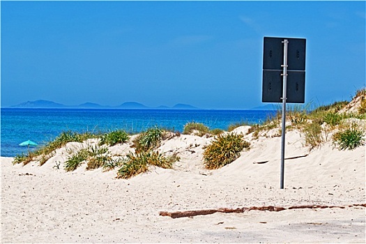 信号,海滩