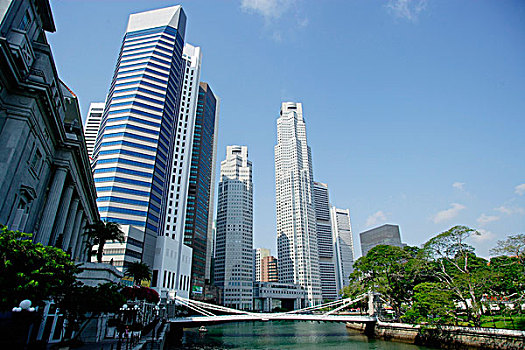 新加坡,天际线,新加坡河