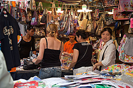 购物,女人,街道,香港