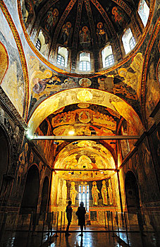 土耳其伊斯坦布尔柯拉教堂壁画