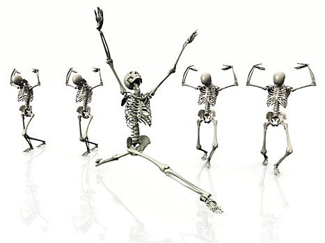 骨骼,跳舞