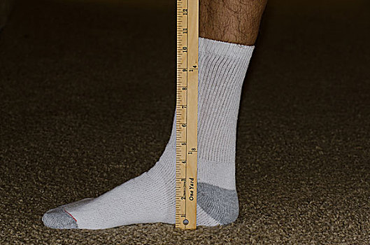 测量,高度,腿,码尺