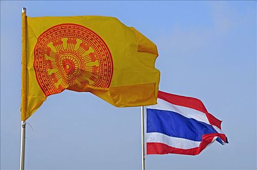 佛教,泰国,旗帜