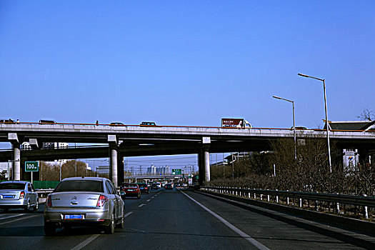北京公路和高架桥