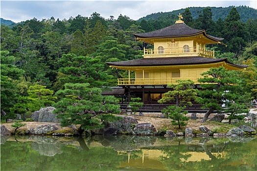 金阁寺,庙宇,京都,日本