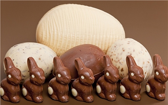 复活节,巧克力