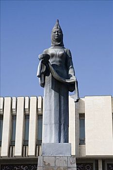 雕塑,比什凯克,吉尔吉斯斯坦