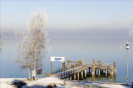 施坦恩贝格,湖,靠近,上巴伐利亚,德国,欧洲