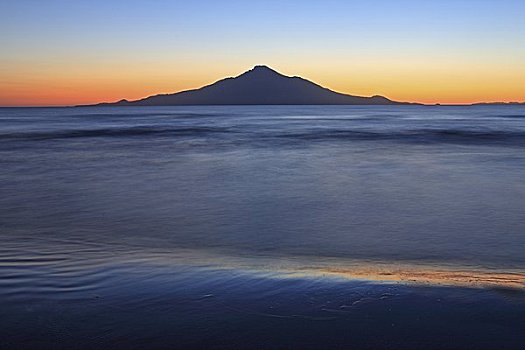 岛屿,晚上,国家公园