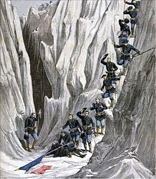 尸体,法国阿尔卑斯山,1891年,艺术家