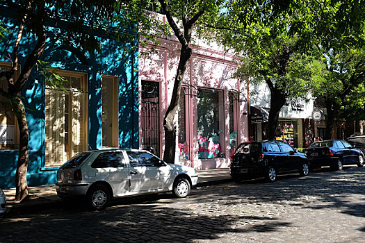 街道,老,巴勒莫,城区,布宜诺斯艾利斯