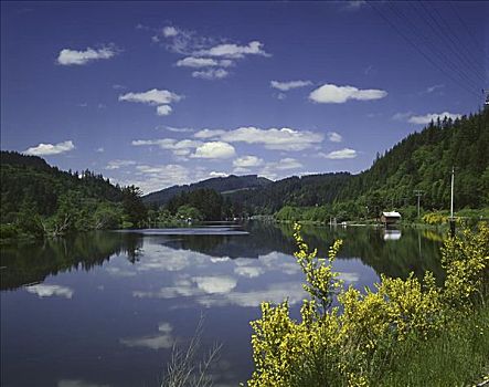 河,俄勒冈,美国