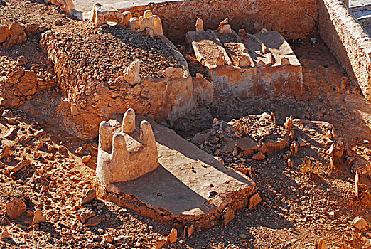 algeria,elevated,view,of,debris,in,ben,isguen