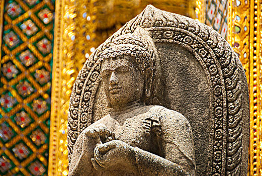 佛教寺庙,玉佛寺,曼谷,泰国,亚洲