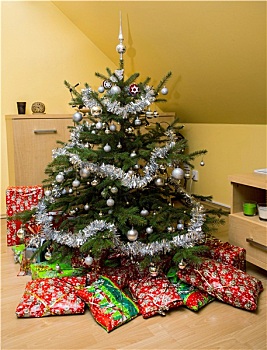 圣诞树,圣诞礼盒