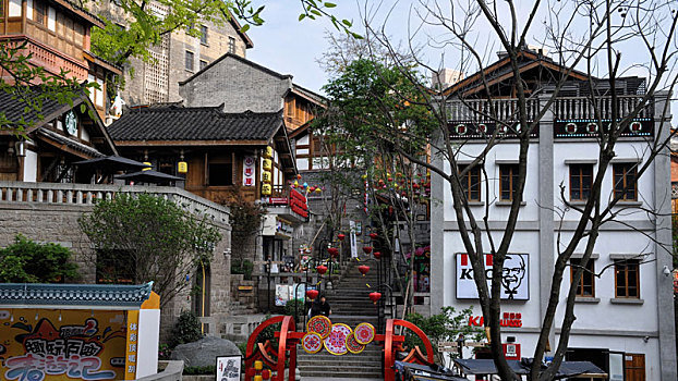 重庆十八梯历史风貌区