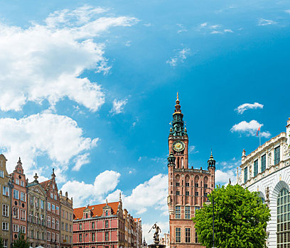 旧城,格丹斯克,波兰,欧洲