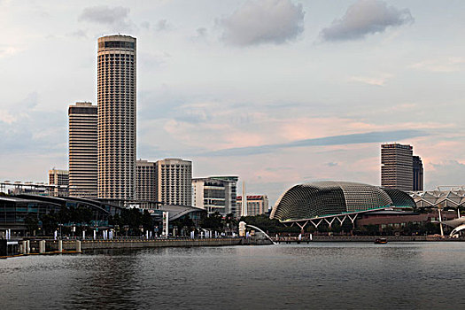 城市,酒店,办公室,购物,复杂,设计,建筑师,剧院,湾,榴莲,新加坡